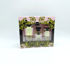 Emanuela Biffoli Confezione Gardenia e Ribes Nero Latte Idratante + Bagno Crema + Acqua di Colonia