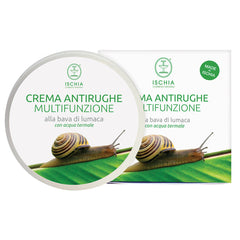 Ischia Cosmetici Naturali Crema Antirughe Multifunzione alla bava di lumaca con acqua termale vaso da 50 ml