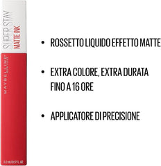 MAYBELLINE - JOIN THE PARTY URBAN JUNGLE - MATTE INK 20 PIONEER + MATTE INK 15 LOVER CON POCHETTE