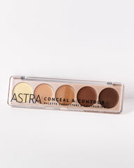 ASTRA - CONCEAL E CONTOUR - PALETTE CORRETTORI E CONTOURING N 02