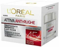 L'Oreal Paris - Dermo Expertise Attiva Anti-Rughe Crema 45+ 50 ml Intensiva