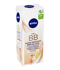 NIVEA VISO ESSENTIALS BB CREMA NATURALE UNIFORMANTE SUPER IDRATANTE GIORNO PER TUTTI ITIPI DI PELLE 50 ML