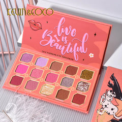 Palette di ombretti "The Beauty" di KEVIN & COCO