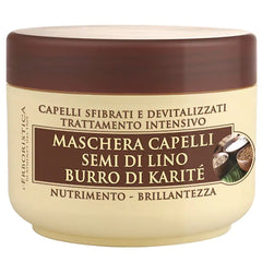 L' Erboristica Maschera per Capelli ai Semi di Lino e Burro di Karitè 200Ml