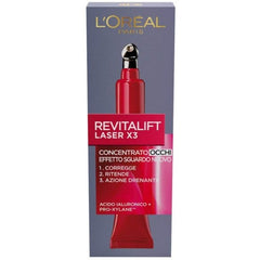 L'OREAL REVITALIFT LASER X3 CONCENTRATO OCCHI EFFETTO SGUARDO NUOVO 15ML