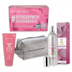 Les Perles D'orient Fleur Absolu Eau de Parfum + Body Wash + Pochette
