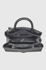 VERDE FASHION | Borsa mini tote dettaglio metallo