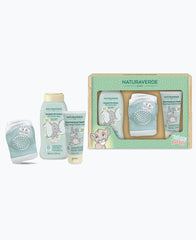 Naturaverde Baby Confezione Detergente + Crema Protettiva + Ginocchiera Antiscivolo