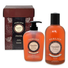 Perlier Cofanetto Sandalo del Kashmir Bagno Schiuma e Sapone Liquido