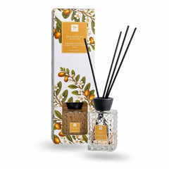 HOME-Diffusore di Fragranza Mela e Cannella con bacchetti 120 ml