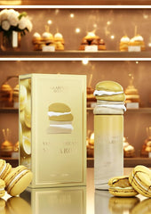 Arabiyat Sugar Vanilla Cream Macaron Eau de Parfum Uomo Donna Profumo Unisex 100ml Prodotto negli Emirati Arabi Uniti