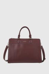 VERDE FASHION | Borsa tote in ecopelle goffrata