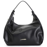Cafènoir Borsa media donna ecopelle lucido nero