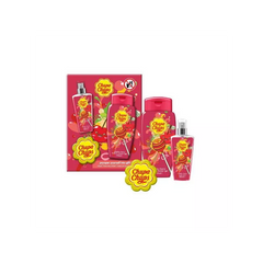 Chupa Chups Confezione Strawberry Swirl Acqua Profumata 100ml e Shower Gel 300ml + spugna