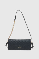 VERDE FASHION | Pochette intrecciata con patta