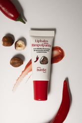 NASTE Lipbalm Rimpolpante con Estratto di Nocciola e Peperoncino