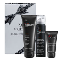 Collistar Uomo Unbox Your Style Gel Doccia + Schiuma da Barba + Gel Viso