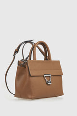 VERDE FASHION | Borsa mini tote dettaglio metallo