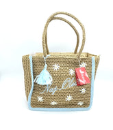 Naj-Oleari Borsa mare Set Flo2 azzurro