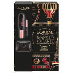 L'ORÉAL PARIS Cofanetto Make Up À La Carte - Mascara Extra Nero + Matita nera + Maxi Pochette Elegante