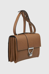 VERDE FASHION | Borsa a tracolla dettaglio metallo