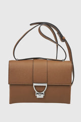 VERDE FASHION | Borsa a tracolla dettaglio metallo