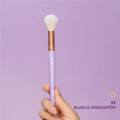 Nejha Pennello Blush & Highlighters Brush 03
