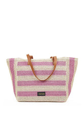 VERDE FASHION | Borsa mare tessuto paglia