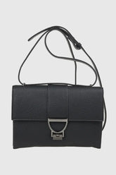 VERDE FASHION | Borsa a tracolla dettaglio metallo