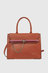 VERDE FASHION | Borsa cartella grande a tracolla