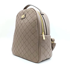 VERDE FASHION | Zaino in ecopelle con trama rilievo