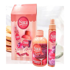 Nanì Gourmand Sweet Body Macarons Acqua Profumata 75ml + Bagno Doccia 300ml