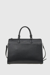 VERDE FASHION | Borsa tote in ecopelle goffrata