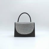 VERDE FASHION | Borsa a Mano con brillantini