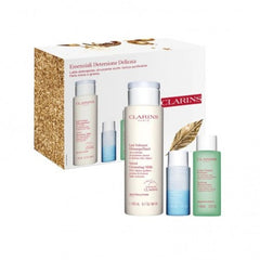 Clarins Confezione Latte Detergente + Struccante Occhi e Tonico Purificante