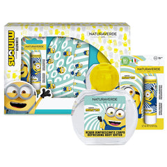 Naturaverde Illuminantion Minions - Confezione Burrocacao Banana + Scaldacollo + Acqua Corpo