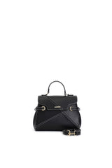 Cafènoir borsa con pattina con lavorazione patchwork nero