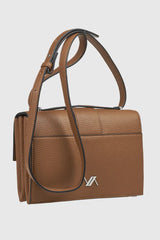 VERDE FASHION | Borsa a tracolla dettaglio metallo