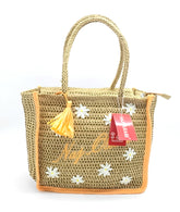 Naj-Oleari Borsa Mare Set Flo arancione