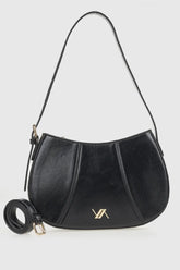 VERDE FASHION | Borsa a spalla in ecopelle verniciata