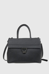 VERDE FASHION | Borsa mini tote dettaglio metallo