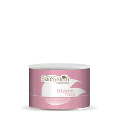 SkinSystem Epilations Cera Titanio Rosa Natural Liposoluble Wax 400 ml