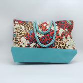 Emanuela Biffoli Borsa Mare stampa Animalier