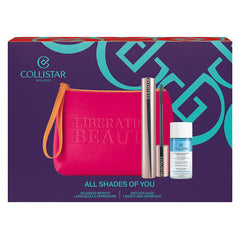 Collistar Cofanetto Mascara Sguardo Infinito con Struccante Bifasico e Pochette