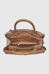 VERDE FASHION | Borsa mini tote dettaglio metallo