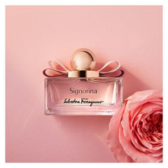 Salvatore Ferragamo Signorina Eau de Parfum 50ml - Fragranza Floreale Fruttata con Pepe Rosa e Ribes