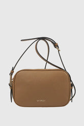 VERDE FASHION | Camera bag in ecopelle goffrata