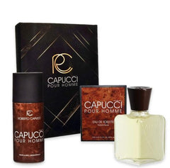 CAPUCCI Pour Homme Eau de Toilette 100 ml + Deodorante 150 ml