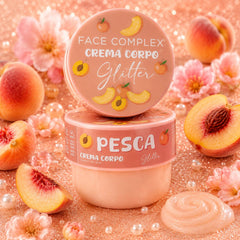 FACE COMPLEX CREMA CORPO GLITTER - Pesca 300ml