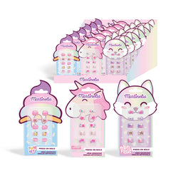 Martinelia Set World Fake Nails